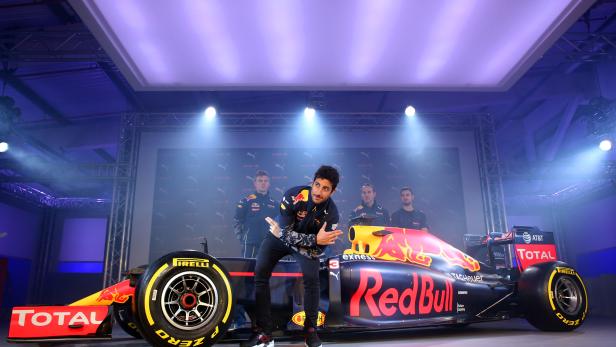 Red Bull präsentierte sein neues Autodesign