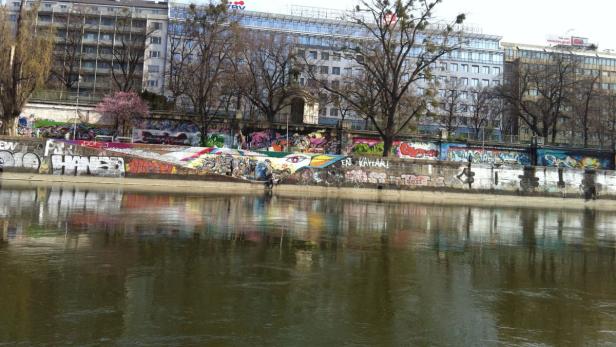 Fischer Donaukanal… Ein Dieb wurde aus dem Donaukanal gefischt (Symbolfoto).