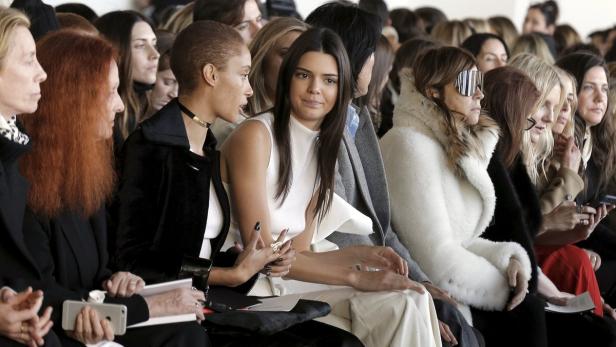 Auch Kendall Jenner hat frischen Wind in die Modewoche gebracht