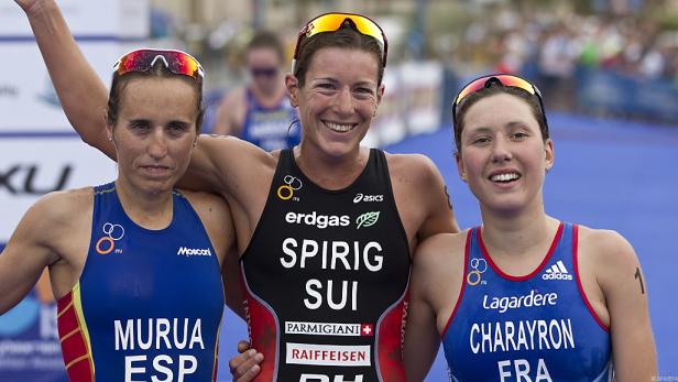 Schweizerin Spirig Triathlon-Europameisterin