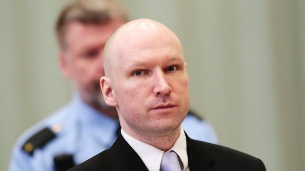 Anders Behring Breivik im März 2016.