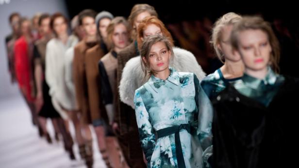 Noch ein reines Damenmode-Label: Escada bei den Berliner Fashion Weeks