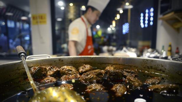 Kaninchenköpfe sind in Sichuan beliebter Snack