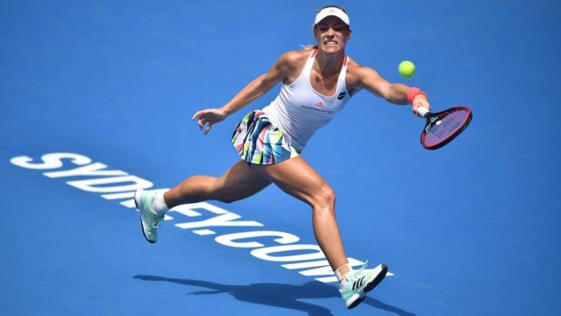 Angelique Kerber ist noch nicht in der Form des Vorjahres.