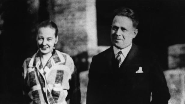 Kurt Tucholsky mit seiner FrauMary Gerold