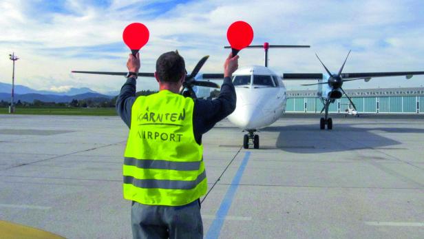 Der Klagenfurter Flughafen könnte Grundstücke um 28 Millionen verwerten