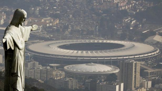 Vor einem halben Jahr noch war das Maracana ein Fußball-Tempel.