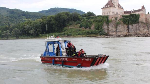 Die Feuerwehr suchte mehrere Tage nach dem vermissten Ruderer