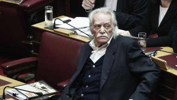 Manolis Glezos, 91, ist der älteste der 751 EU-Parlamentarier