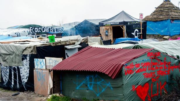 Zeltlager in Calais: Bewohner wollen alle nur nach Großbritannien