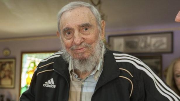 Fidel Castro im Mai 2015