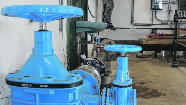 Defekte Pumpe und Schieber im Magersdorfer Brunnen wurden erneuert