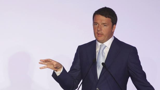 Italiens Premier Matteo Renzi segelt auf Erfolgskurs und lässt keine Einmischung in die politische Debatte in Italien und auf EU-Ebene zu