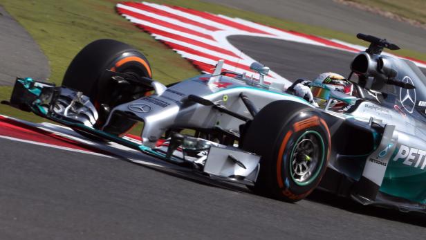 Lewis Hamilton markierte Trainingsbestzeit.