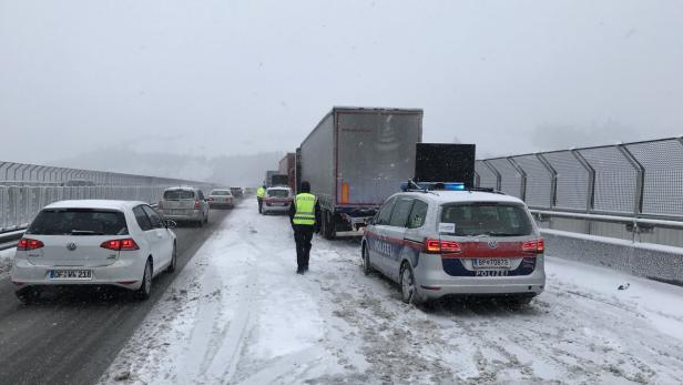 Unfall auf der Brennerautobahn