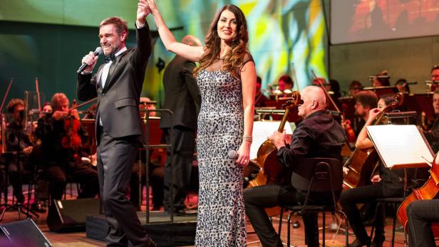 Begeisterten bei Oberbank Business Gala: Andie Gabauer, Monika Ballwein