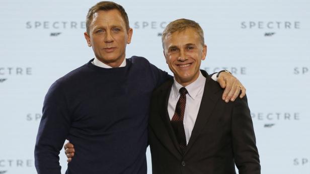 Christoph Waltz (re.) spricht erstmals über seine Rolle an der Seite von &quot;Bond&quot; Daniel Craig