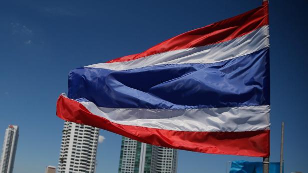 Die Flagge Thailands.