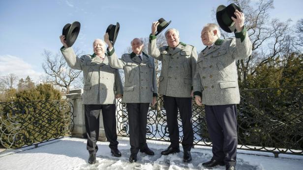 Landeshauptmänner Häupl, Pröll, Schützenhöfer und Pühringer in Graz