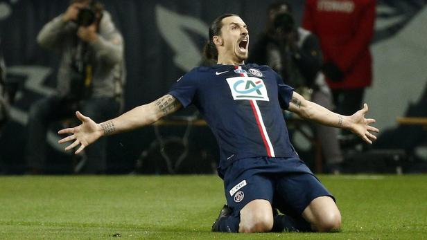 Am Mittwoch schoss Zlatan Ibrahimovic PSG ins Pokalfinale.