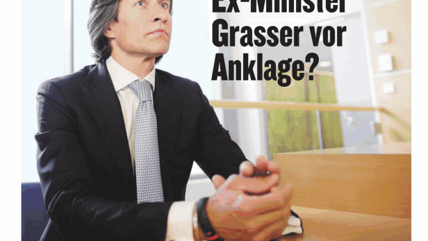 Titelseite der Kleinen Zeitung vom 9. Juli 2014 mit Karl-Heinz Grasser im Zusammenhang mit dem BUWOG-Skandal.