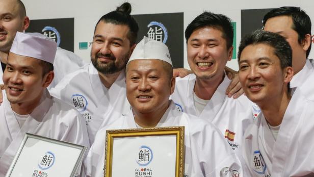 Das ist der weltbeste Sushi-Koch