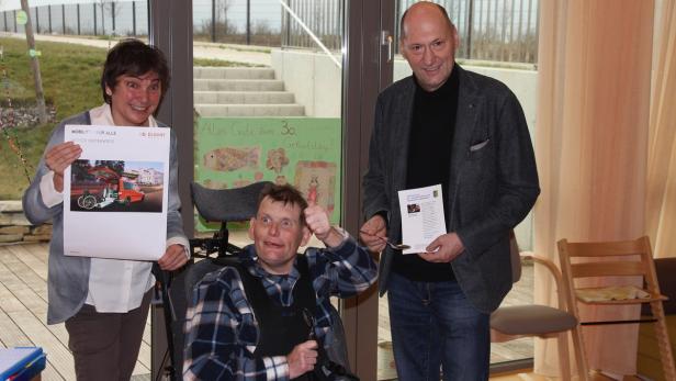 Unter der Schirmherrschaft des Rotary Clubs sammeln Gastronomen für eine Rollstuhlrampe für das Kolpinghaus Mistelbach.