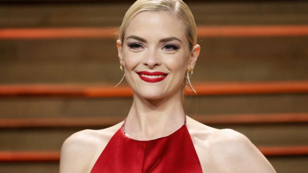 Actress Jamie King arrives at the 2014 Vanity Fair