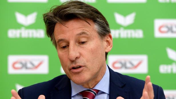 Sebastian Coe ist zweifacher Olympiasieger und wichtigster Mann der Leichtathletik.