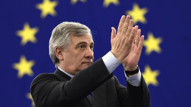 Sieg im vierten Wahlgang: Neuer EU-Parlamentspräsident Antonio Tajani.