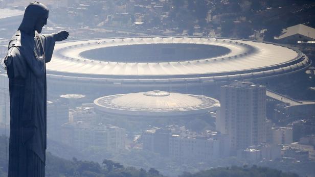 Das Estádio do Maracanã in Rio.