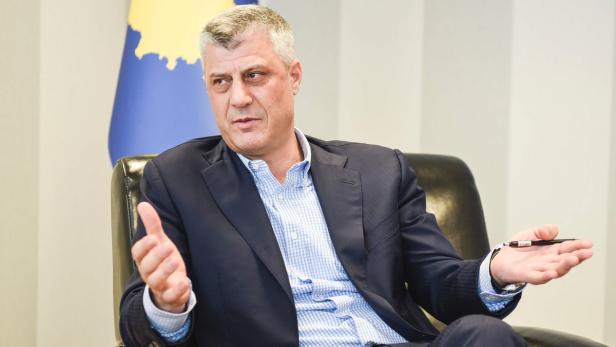 Der kosovarische Präsident Hashim Thaci