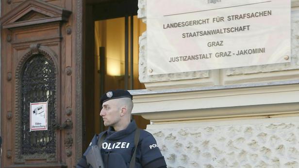 Bewacht: Straflandesgericht Graz