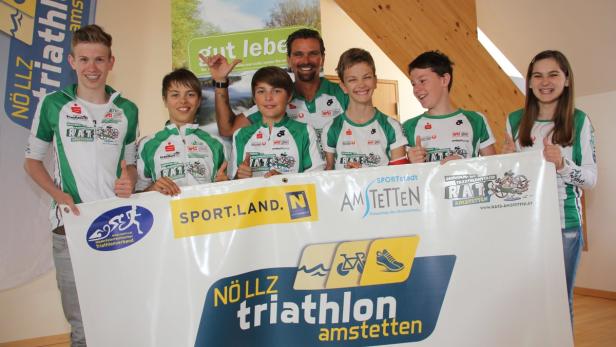 Ex-Profi Bernd Keller mit hoffnungsvollem Triathlon-Nachwuchs