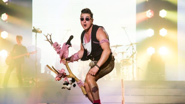 Andreas Gabalier bei seinem Konzert in der Wiener Stadthalle im November vergangenen Jahres.