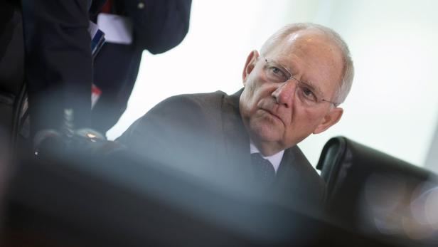Wolfgang Schäuble bei einer Veranstaltung.