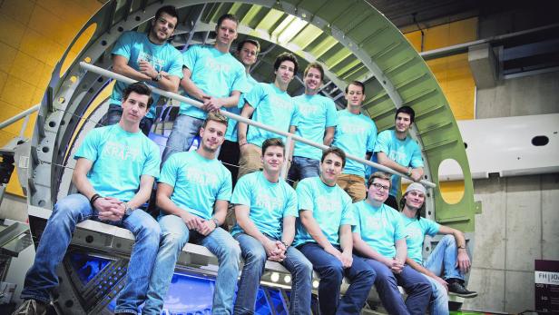 honorarfrei, FH JOANNEUM, aeronautics team