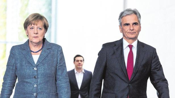Auf Distanz beim Asyl: Merkel und Faymann verfolgen unterschiedliche Strategien