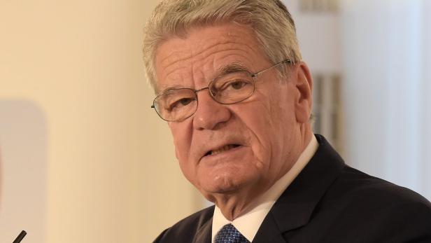 Der deutsche Bundespräsident Joachim Gauck.