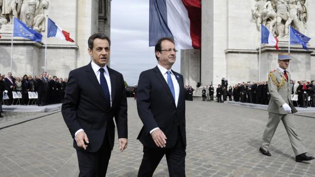 Frankreich: Paarlauf von Sarkozy und Hollande