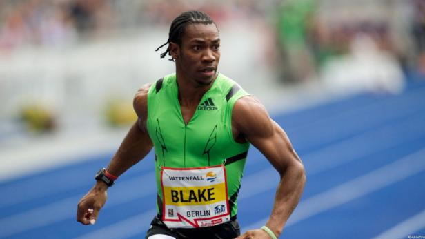 Weltmeister Blake siegte über 100 m in 9,84