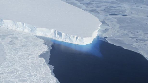 Der Thwaites Gletscher in der Antarktis