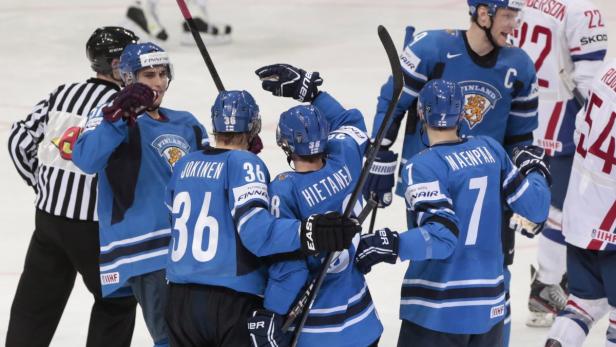 Eishockey: Finnland im WM-Viertelfinale