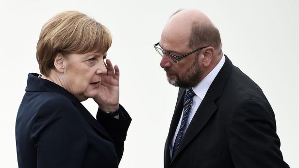 Ex-EU-Parlamentspräsident Martin Schulz fordert Angela Merkel heraus
