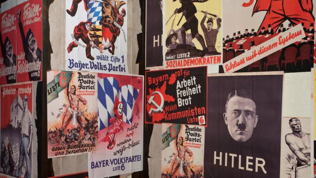 Nazi-Plakate in München