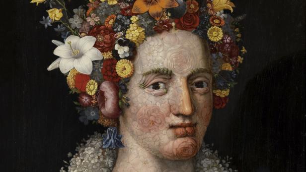 Giuseppe Arcimboldos: &quot;Flora&quot;, gemalt 1589, ist erstmals in einem Museum ausgestellt