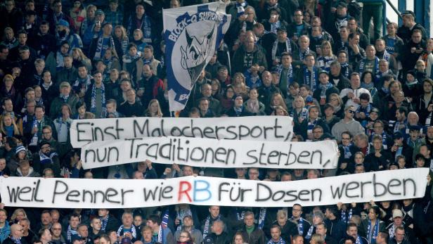 Auf RB Leipzig schießen sich viele Fans in Deutschland gerne ein.