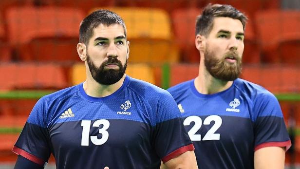 Nikola (li.) und Luka Karabatic bekamen die Rechnung für ihr Vergehen.