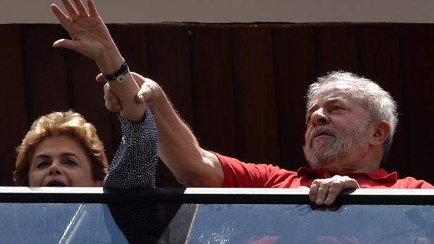 Unter Druck: Rousseff, Lula da Silva