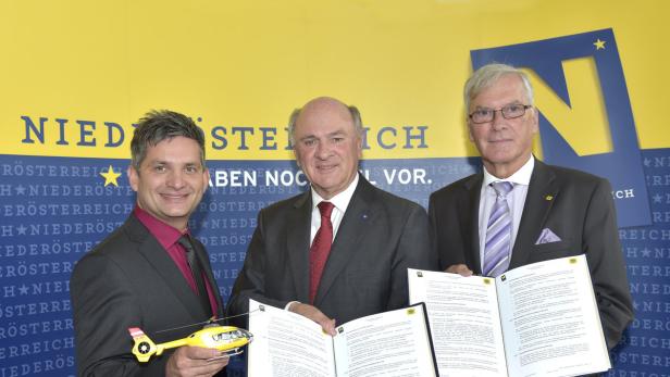 Aufwertung für SPÖ-Landesrat Androsch durch ÖVP-Landeschef Pröll: Er erhält die Asyl-Agenden.